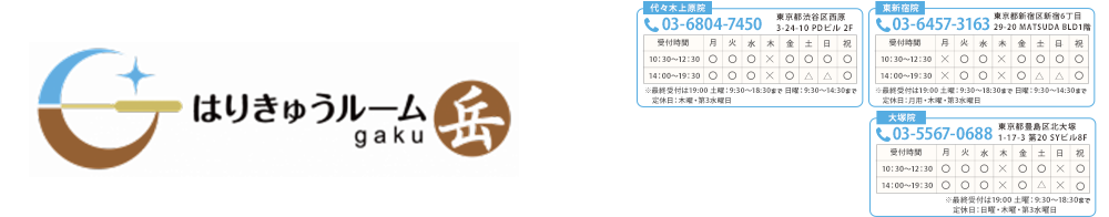 はりきゅうルーム岳